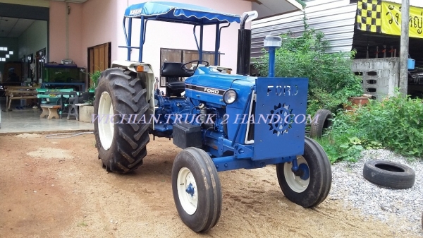 ขายแล้วส่งลูกค้าสระบุรี รถไถฟอร์ด 4000 เครื่อง3สูบ50แรงม้า เครื่อง-เกียร์-ไฮดรอลิกดีมาก ชั่วโมงน้อย เก่านอกสีใหม่ยางใหม่ พร้อมใช้งาน