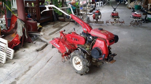 รถไถเดินตาม MITSUBISHI  รุ่น MM710S ขนาด 7 แรง  เครื่องยนต์เบนซิน  เก่าญี่ปุ่น  สภาพสวย