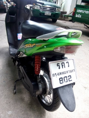 ขายลูกเดียวstep125ปี2549 รถบ้าน ราคาไม่แพง มีเล่มเอกสารครบ