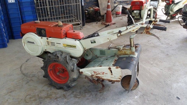 รถไถเดินตาม YANMAR  รุ่น YH800 (2) ขนาด 8 แรง เครื่องยนต์ดีเซล เก่าญี่ปุ่น   เครื่องยนต์ติดง่าย  สภาพสวยพร้อมใช้งาน