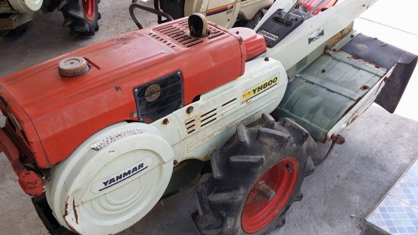 รถไถเดินตาม YANMAR  รุ่น YH800 (2) ขนาด 8 แรง เครื่องยนต์ดีเซล เก่าญี่ปุ่น   เครื่องยนต์ติดง่าย  สภาพสวยพร้อมใช้งาน
