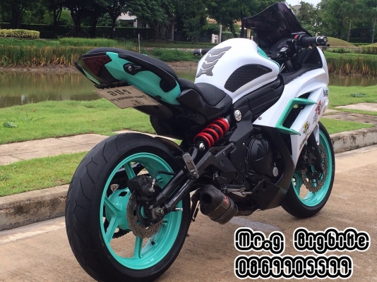 คุ้มราคาที่สุดในรุ่น Ninja650 ABSโฉมปี13  แต่งเต็ม สีสวย ยางสวย นางฟ้า ทะเบียนเลข3 ราคา 169000 เท่านั้น