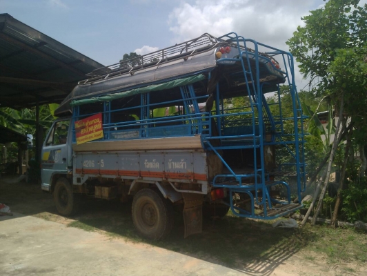 สี่ล้อ อีซูซู NKR 88 รถห้าง มีหลังคารับส่งนักเรียน สภาพวิ่งงานประจำ ทะเบียนพร้อมโอน