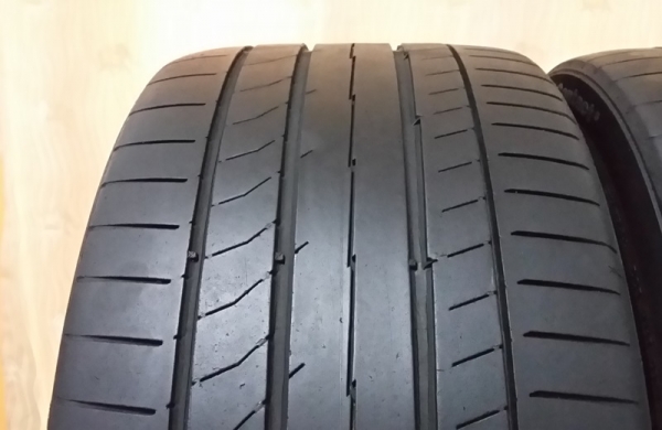 ยาง,255-35-18 ContiSportContact'5 ปลายปี12หนึ่งคู่ 2,200