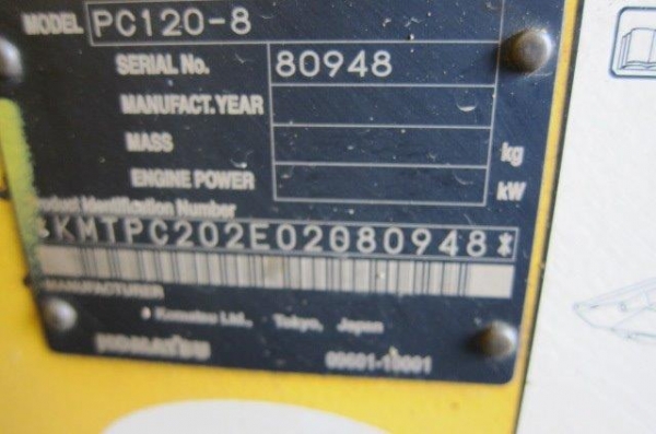 PC120-8-80948 รถนอก ขายถูก