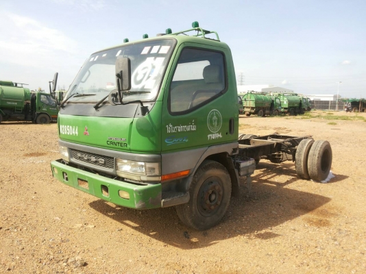 รถบรรทุก 6 ล้อ หัวคลัซซี MITSUBISHI  ปี 50 เครื่อง 130 แรงสภาพเกรด A พร้อมใช้งาน ราคา 300,000 บ.