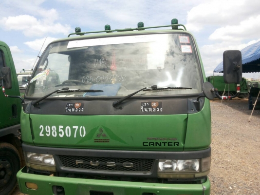 รถบรรทุก 6 ล้อ หัวคลัซซี MITSUBISHI  ปี 50 เครื่อง 130 แรงสภาพเกรด A พร้อมใช้งาน ราคา 300,000 บ.