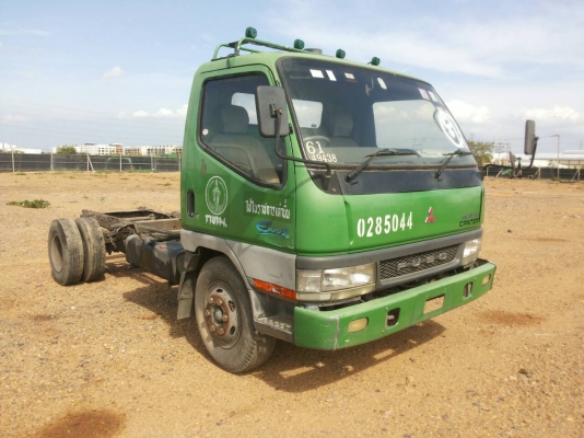 รถบรรทุก 6 ล้อ หัวคลัซซี MITSUBISHI  ปี 50 เครื่อง 130 แรงสภาพเกรด A พร้อมใช้งาน ราคา 300,000 บ.