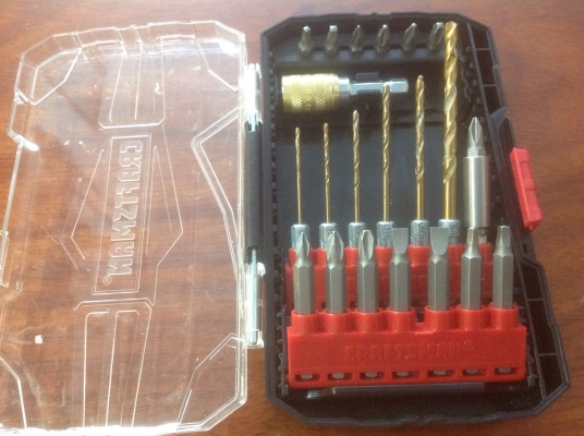 ขาย Craftsman Drill Bits/Drivers 1/4" 22 ชิ้น ใหม่เก่าเก็บ