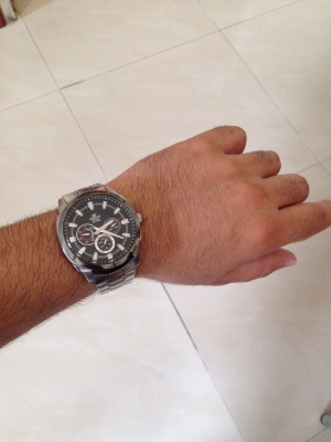 นาฬิกา CASIO รุ่น EDIFICE เดินเที่ยงตรง เดินทุกเข็ม ของแท้