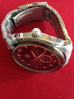 นาฬิกา CASIO รุ่น EDIFICE เดินเที่ยงตรง เดินทุกเข็ม ของแท้