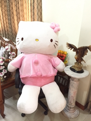 คิตตี้ยักษ์ ตัวหนักอึ้ง ใหญ่กว่าคน ของแท้ ในห้าง5พันกว่า