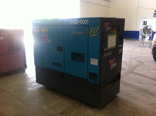 เครื่องปั่นไฟ AIRMAN SDG45S สวยครับ เก่านอก สนใจติดต่อมาได้เลยครับ