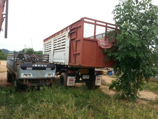 ขายหางพ่วง สามมิตร SMM สองเพลาดั๊ม มี 2 หาง