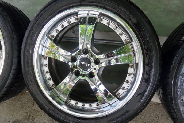 Rays japan 18" 5/114.3 พร้อมยาง Rays japan 18" 5/114.3 พร้อมยาง