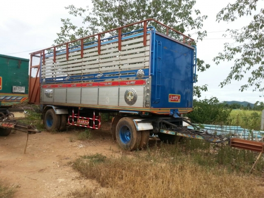 ขายหางพ่วง สองเพลาไม่ดั๊ม กระบะเนียม อู่ เอสที