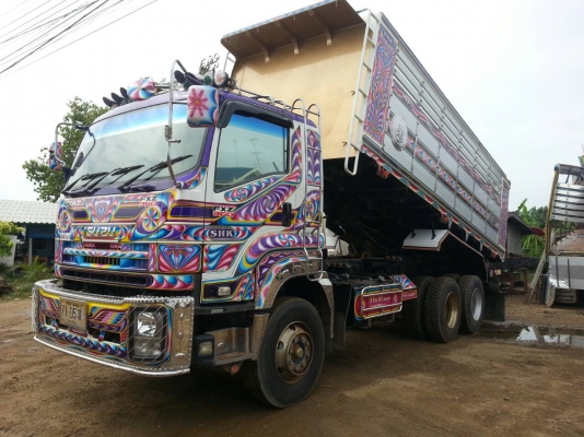 สิบล้อดัม อีซูซุ FXZ 360 ปี55 แม่ลูก3คาน พ่วงดั้ม สภาพดีสวบางยเดิมรถใช้งานประจำ เล่มทะเบียนพร้อมโอน