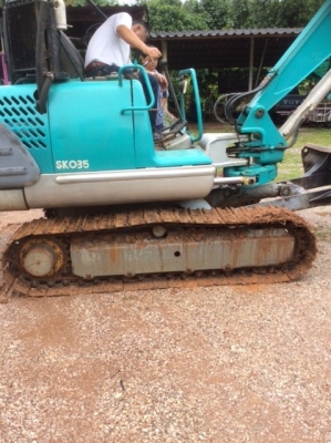 ขายด่วนรถขุดโกเบ sk035 ขายด่วนรถขุดโกเบ sk035