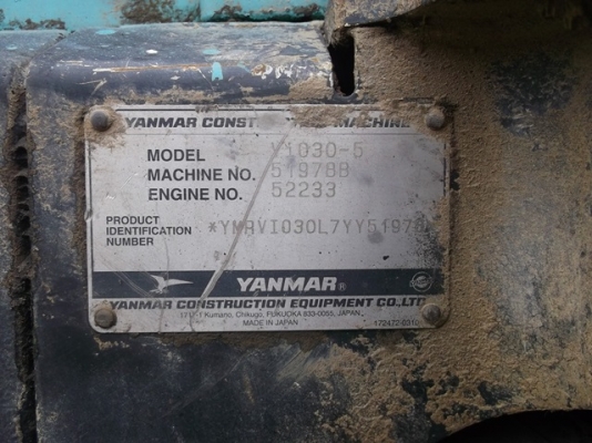 VIO30-5 # 51978B 4969ชั่วโมง รถปี2007 เก่าญี่ปุ่น