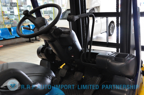 ขายรถโฟล์คลิฟท์มือสอง KOMATSU รุ่น FD25T  ราคา 325,000 บาท นำเข้าจากประเทศญี่ปุ่น 100\% ไม่เคยใช้งานในประเทศไทย