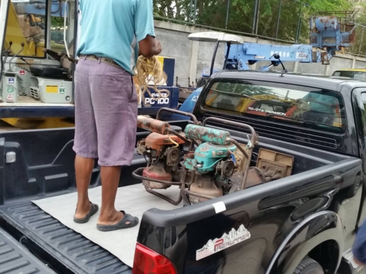 จัดส่งไประยองอีก 2 ตัว ครับ สำหรับเครื่องตบดิน อัดดิน แบบจิงโจ้ ขอบคุณมากครับ