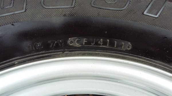 ขายล้อ พร้อมยางขอบ265/65R17 บริสโตนใหม่เอี่ยมไม่เคยลงถนน ถอดติดแก๊สเก็บไว้ในบ้านอย่างดี