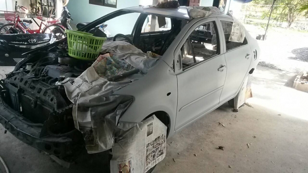 ขายวีออสปี08ตัวอี แอแบค เอบีเอส  รถเคยเกิดอุบัติเหตุ แจ้งจอดแล้วจดใหม่แล้ว พร้อมโอนพร้อมใช้ สวยสอาดขี่ดี รับประกัน ขาย185000บาท