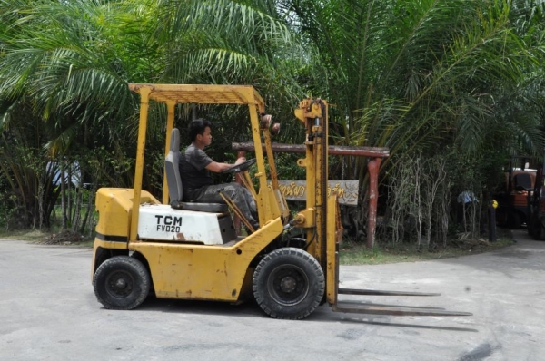 ขายFORKLIFT TCM FD20(2ตัน)ดีเซล สวยเดิมจากญี่ปุ่น ยังไม่เคยใช้ในไทย 129,000เท่านั้น!!