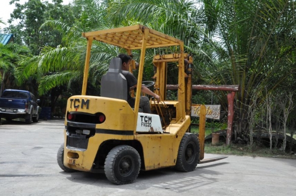 ขายFORKLIFT TCM FD20(2ตัน)ดีเซล สวยเดิมจากญี่ปุ่น ยังไม่เคยใช้ในไทย 129,000เท่านั้น!!