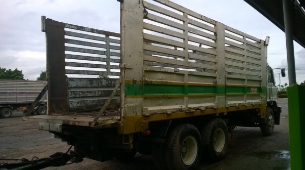 ขายรถพ่วง แม่-ลูกไม่ดั้ม HINO FM227 เครื่องเดิม EM100 220 แรงม้า เกียร์เดิม สโลว์เดิม คัสซีสวยตลอดเส้น ทะเบียนพร้อมโอน