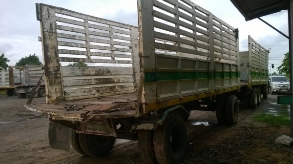 ขายรถพ่วง แม่-ลูกไม่ดั้ม HINO FM227 เครื่องเดิม EM100 220 แรงม้า เกียร์เดิม สโลว์เดิม คัสซีสวยตลอดเส้น ทะเบียนพร้อมโอน