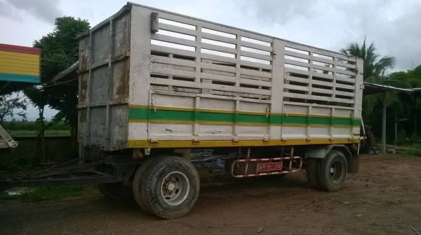 ขายรถพ่วง แม่-ลูกไม่ดั้ม HINO FM227 เครื่องเดิม EM100 220 แรงม้า เกียร์เดิม สโลว์เดิม คัสซีสวยตลอดเส้น ทะเบียนพร้อมโอน