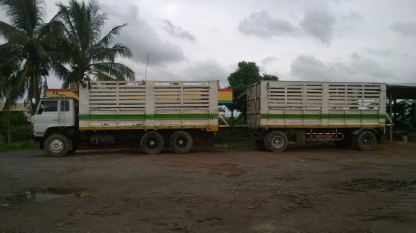 ขายรถพ่วง แม่-ลูกไม่ดั้ม HINO FM227 เครื่องเดิม EM100 220 แรงม้า เกียร์เดิม สโลว์เดิม คัสซีสวยตลอดเส้น ทะเบียนพร้อมโอน