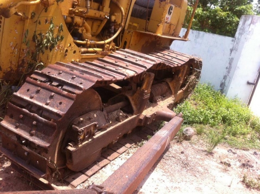 **295,000 บ.ต่อรอง/// แทร็กเตอร์ตีนตะขาบ D5D 44Vฝาบาง **ขาย CAT-D5D ฝาบาง เกียร์ตัด รถแทร็กเตอร์ ตีนตะขาบ ราคาเบาๆ BULLDOZER CATERPILLAR D5D เครื่องเดิม ปั้มเดิม เครื่องCAT 3306- 44V ฝาบาง 6สูบ เครื่องดี แน่นดี ไม่เยิ้ม ปั้มดี แรง สตาร์ทง่าย ไม่หอบ เกียร์