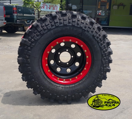 กระทะออฟโรดขอบแดงราคาขอบดำ