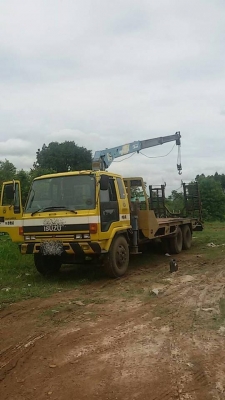 สิบล้อหางปลา เพลาเดียว