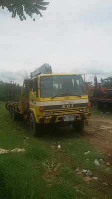 สิบล้อหางปลา เพลาเดียว