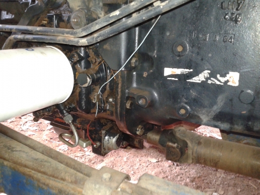 ขายTS90 สองเพลา เกียร์ข้างกลองโต คานหน้านิวฮอนแลนด์