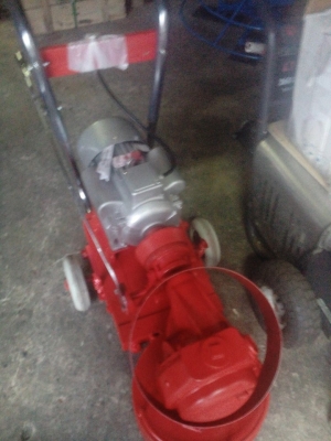 ขายเครื่องขัดคอนกรีต พร้อมมอเตอร์รอบเร็ว 3Hp