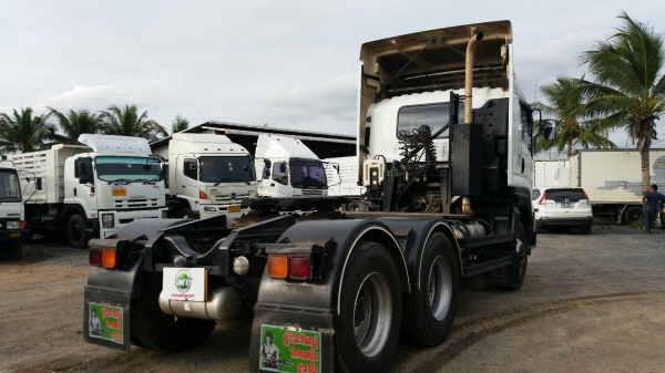 รถหัวลาก Isuzu รุ่น GXZ77NF1H 360 แรงม้า ปี 55 สภาพสวย พร้อมใช้งาน สนใจติดต่อเอ็ม ที เจริญยนต์ สาขาป