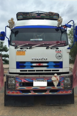ขาย ISUZU 360 พ่วงแม่ลูก กระบะเหล็กคอกเกษตรดั๊ม รถปี 56