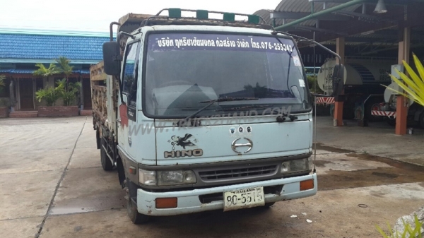 รถบรรทุก 6 ล้อดัมพ์ HINO กระบะบรรทุก ยาว 4.20 เมตร 120 แรงม้า ปีจดทะเบียน 2540