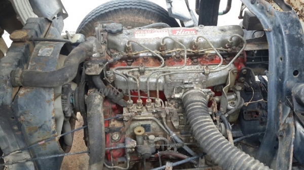 รถบรรทุก 6 ล้อดัมพ์ HINO กระบะบรรทุก ยาว 4.20 เมตร 120 แรงม้า ปีจดทะเบียน 2540