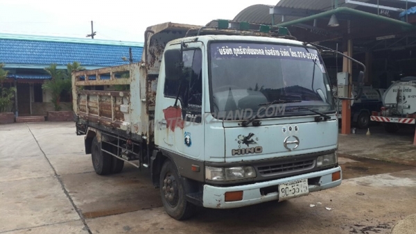 รถบรรทุก 6 ล้อดัมพ์ HINO กระบะบรรทุก ยาว 4.20 เมตร 120 แรงม้า ปีจดทะเบียน 2540