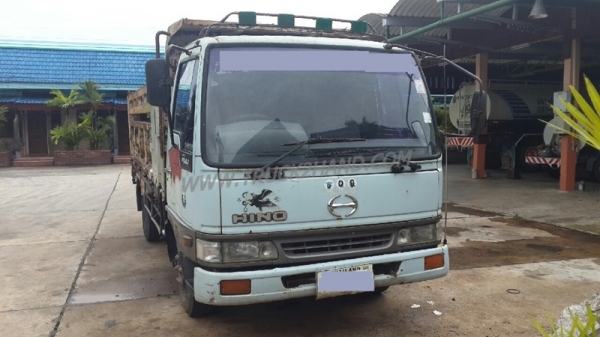 รถบรรทุก 6 ล้อดัมพ์ HINO กระบะบรรทุก ยาว 4.20 เมตร 120 แรงม้า ปีจดทะเบียน 2540