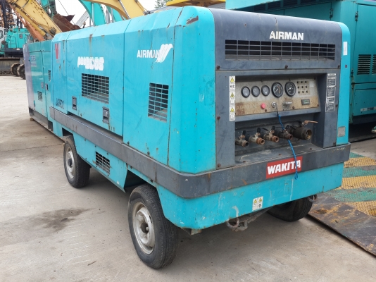 ปั๊มลม Airman รุ่น PDS390S มีล้อลาก เก่านอก