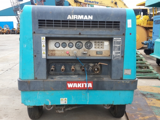 ปั๊มลม Airman รุ่น PDS390S มีล้อลาก เก่านอก