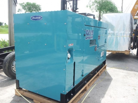 DCA-100ESI  New Denyo : เครื่องกำเนิดไฟฟ้า 100kva. มือหนึ่ง T. กุ้ง:0813062283