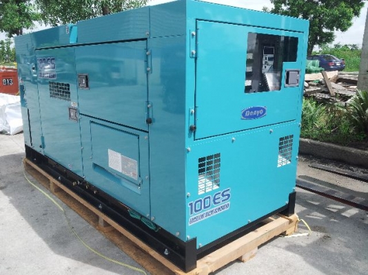 DCA-100ESI  New Denyo : เครื่องกำเนิดไฟฟ้า 100kva. มือหนึ่ง T. กุ้ง:0813062283