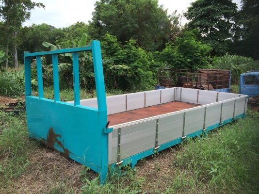 กะบะพื้นเหล็ก แผงข้างมิเนียม กว้าง 2.30 เมตร ยาว 5 เมตร สภาพสวยค่ะ กะบะพื้นเหล็ก แผงข้างมิเนียม กว้าง 2.30 เมตร ยาว 5 เมตร สภาพสวยค่ะ